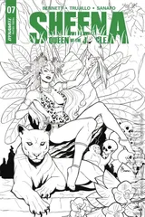 Variant Cover for Sheena, Queen of the Jungle #7
