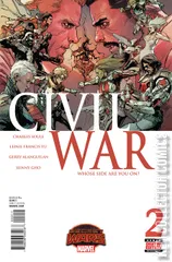 Cover for Civil War #2