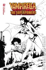 Variant Cover for Vampirella vs. Superpowers #2