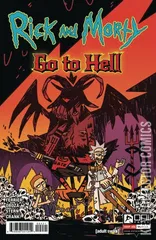 Cover for Rick and Morty Go to Hell #4