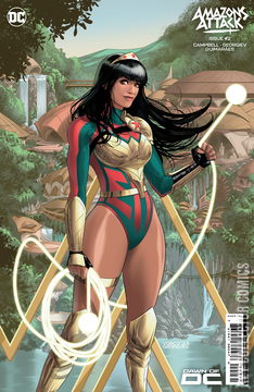 Variant Cover for Amazons Attack #2