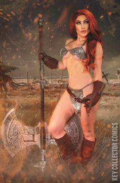 Variant Cover for Savage Red Sonja #5
