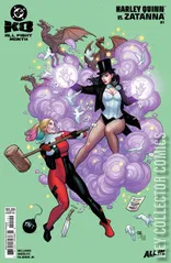 Variant Cover for DC K.O. Harley Quinn vs. Zatanna #1