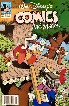 Variant Cover for Walt Disney's Comics and Stories #555
