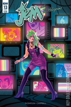 Variant Cover for Jem and The Holograms #13
