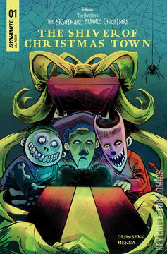 Variant Cover for The Nightmare Before Christmas: The Shiver of Christmas Town #1