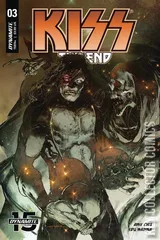 Cover for KISS: The End #3