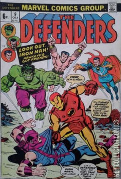 Variant Cover for Defenders #9