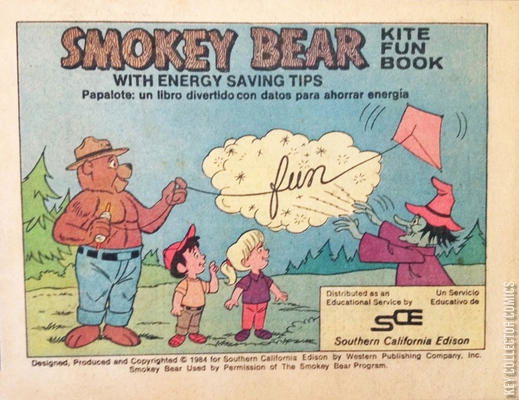 Smokey Bear Kite Fun Book