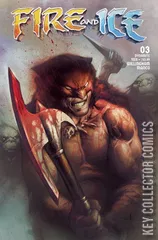 Variant Cover for Fire and Ice #3