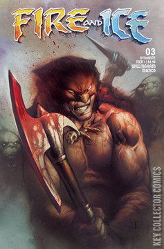 Variant Cover for Fire and Ice #3