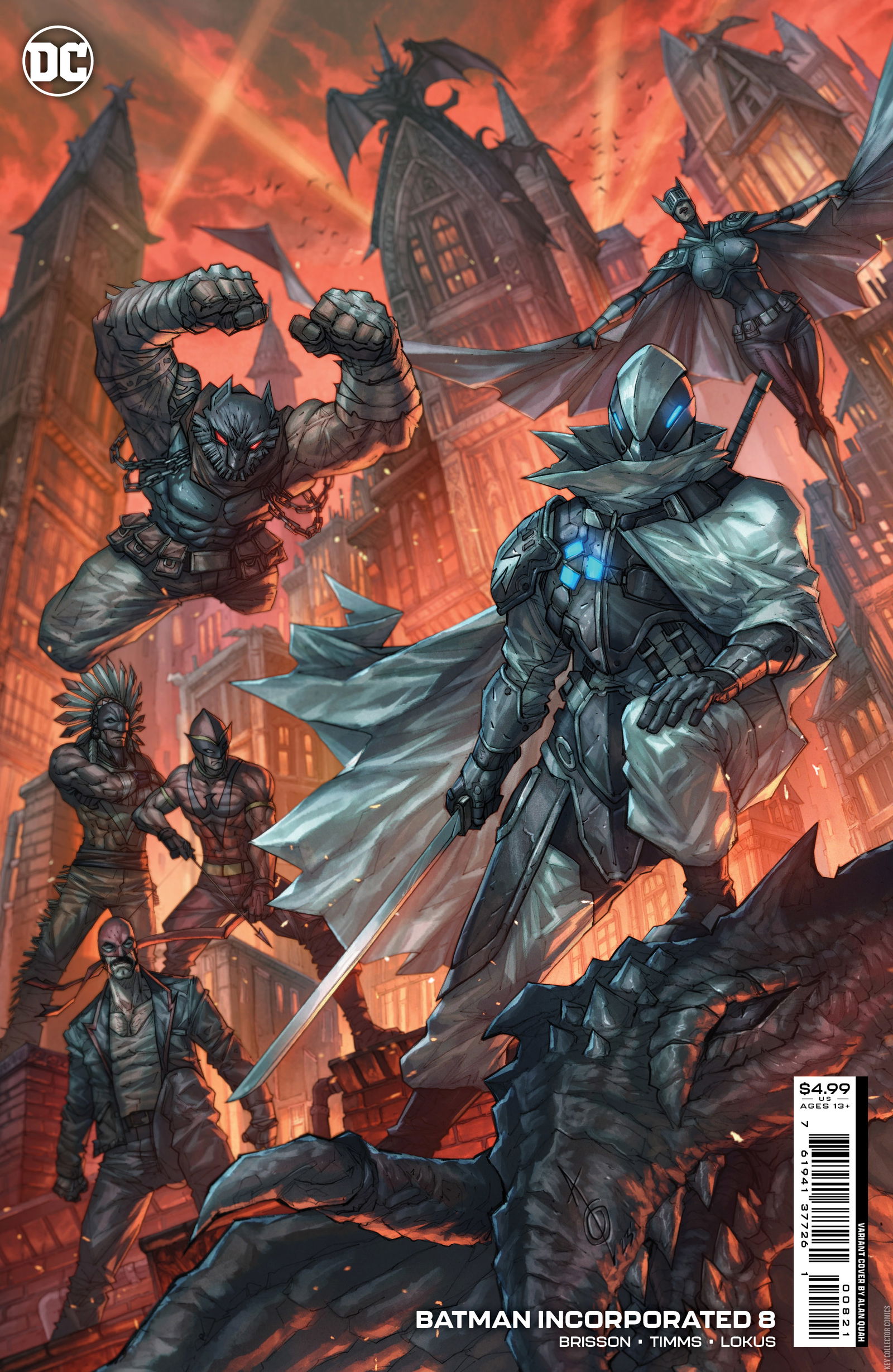 Variant Cover for Batman Incorporated #8