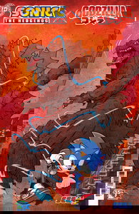 Sonic the Hedgehog x Godzilla #1