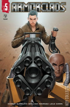 Variant Cover for Armorclads #5