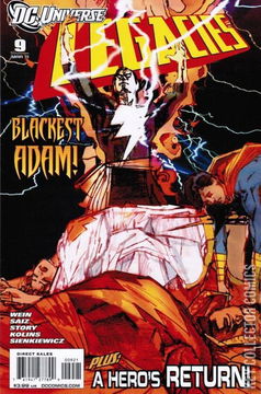 Variant Cover for DC Universe: Legacies #9