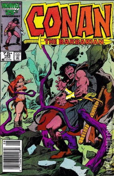 Variant Cover for Conan the Barbarian #185