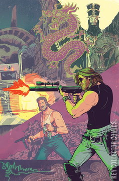 Variant Cover for Big Trouble in Little China / Escape From New York #1