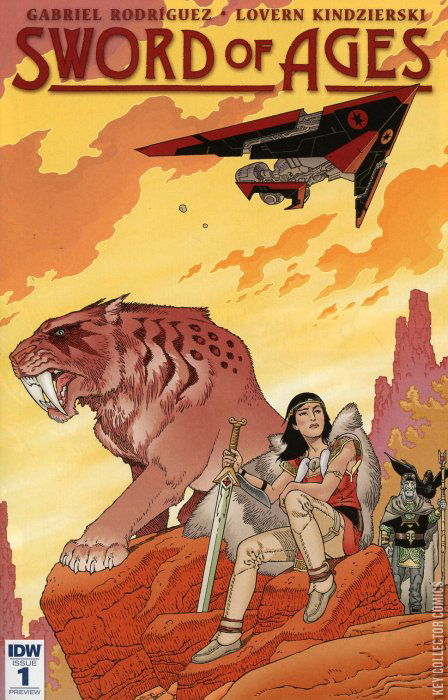 Variant Cover for Sword of Ages #1