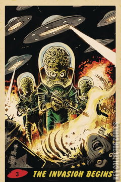 Variant Cover for Mars Attacks #3
