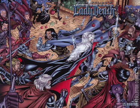 Variant Cover for Medieval Lady Death #4