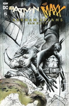 Variant Cover for Batman / Maxx: Arkham Dreams #5
