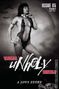 Variant Cover for Vampirella / Dracula: Unholy #5