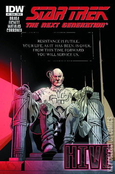 Variant Cover for Star Trek: The Next Generation - Hive #2