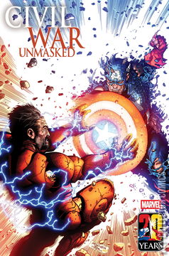 Variant Cover for Civil War: Unmasked #1