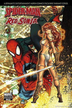 Variant Cover for Spider-Man / Red Sonja #1