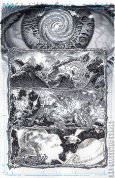 Variant Cover for Olympus Saga: Megalith #1