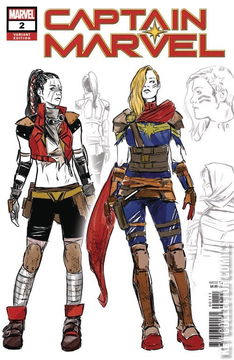 Variant Cover for Captain Marvel #2