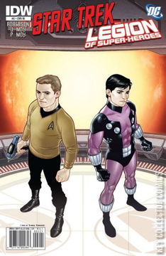 Variant Cover for Star Trek / Legion of Super-Heroes #2