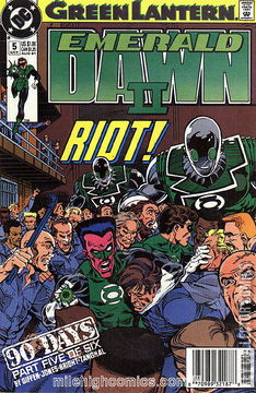 Variant Cover for Green Lantern: Emerald Dawn II #5