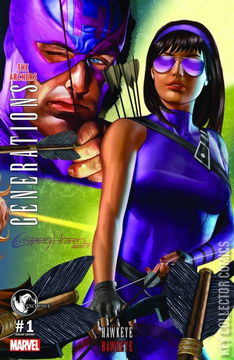 Variant Cover for Generations: Hawkeye & Hawkeye #1