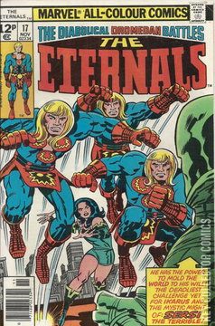 Variant Cover for Eternals #17