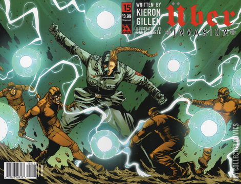 Variant Cover for Uber Invasion #15