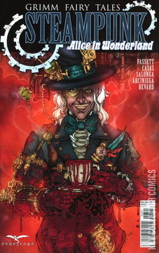 Variant Cover for Grimm Fairy Tales Presents: Steampunk - Alice In Wonderland #1