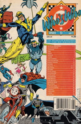 Who's Who: The Definitive Directory of the DC Universe Update '87