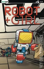 Cover for Robot + Girl #5