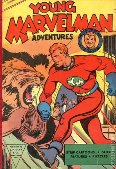 Cover art for Young Marvelman Adventures 