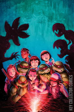 Variant Cover for Teenage Mutant Ninja Turtles / Stranger Things #2