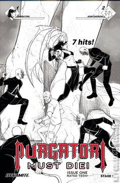 Variant Cover for Purgatori Must Die #1