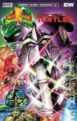 Variant Cover for Mighty Morphin Power Rangers / Teenage Mutant Ninja Turtles #1