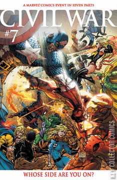 Variant Cover for Civil War #7