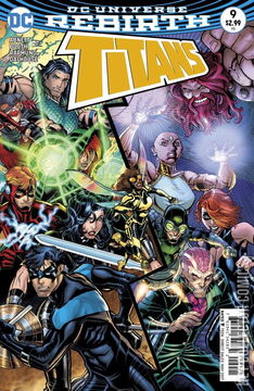 Variant Cover for Titans #9
