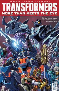 Variant Cover for Transformers: More Than Meets The Eye #49