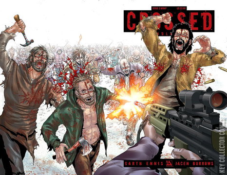 Variant Cover for Crossed: Badlands #3