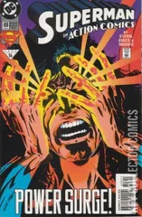 Cover for Action Comics #698
