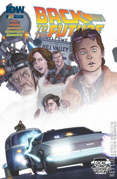 Variant Cover for Back to the Future #1