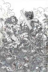 Variant Cover for The Cimmerian: Iron Shadows in the Moon #1